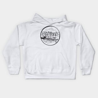 Wales - Conwy Castle Kids Hoodie